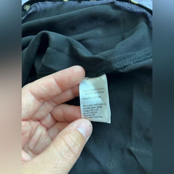 Yumi Kim Sparks Fly One Shoulder Top in Hot Spot Gold Polka Dot - Picture 6 of 16